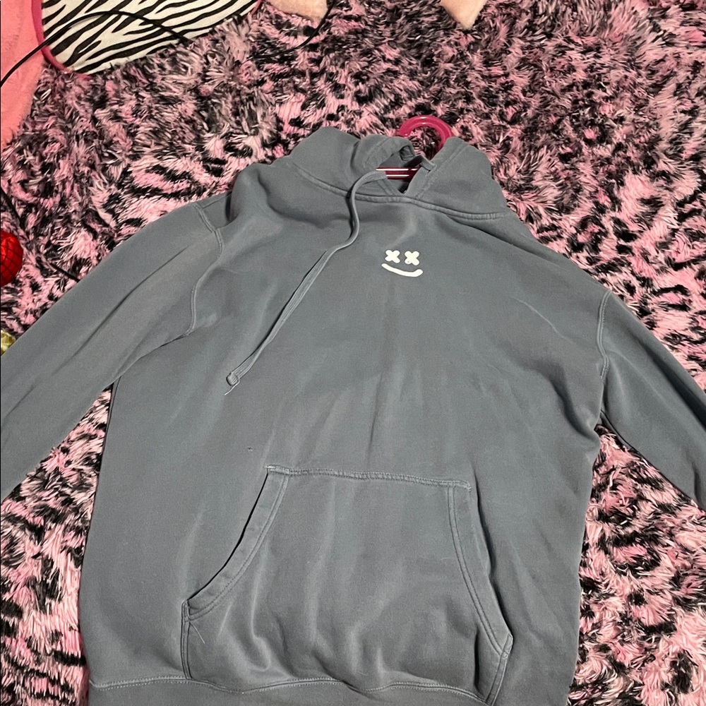 'Don't Date Frat Boys' Gray Graphic Hoodie